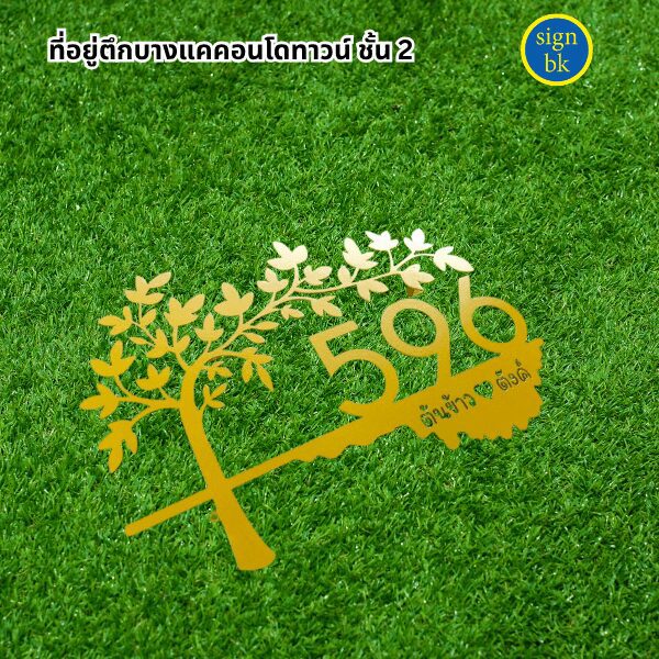 ป้ายบ้านเลขที่